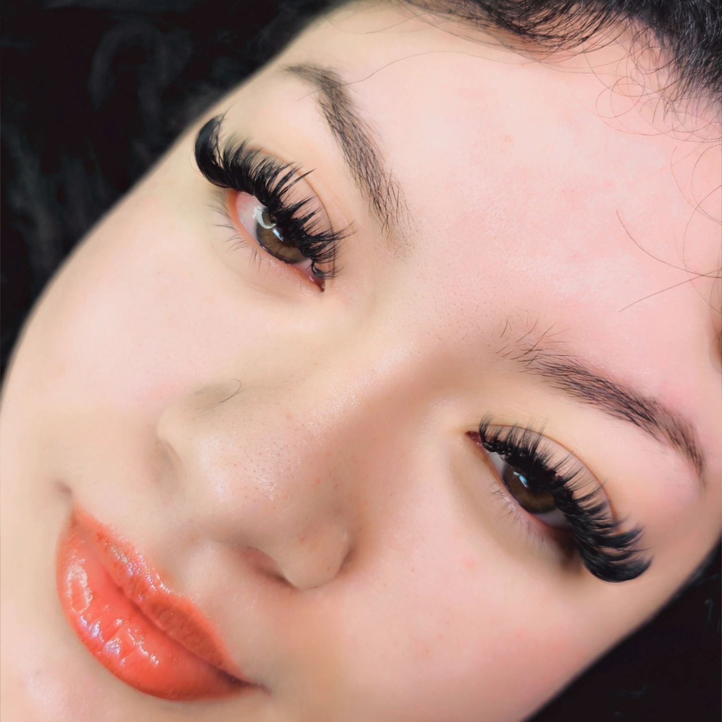 Volume Fill service at Lashes Houston Studio, TX